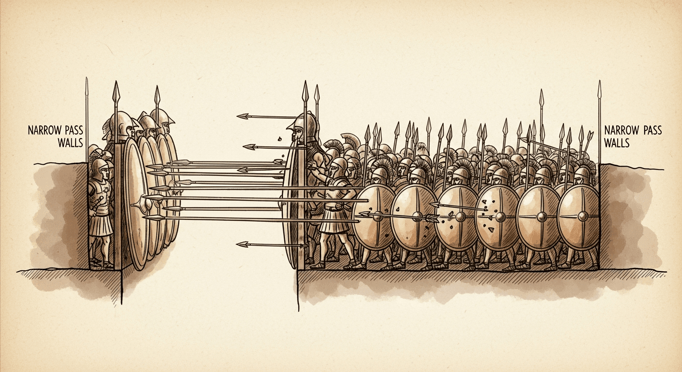 팔랑크스 전술 — 방패를 겹쳐 만든 그리스의 철의 장벽