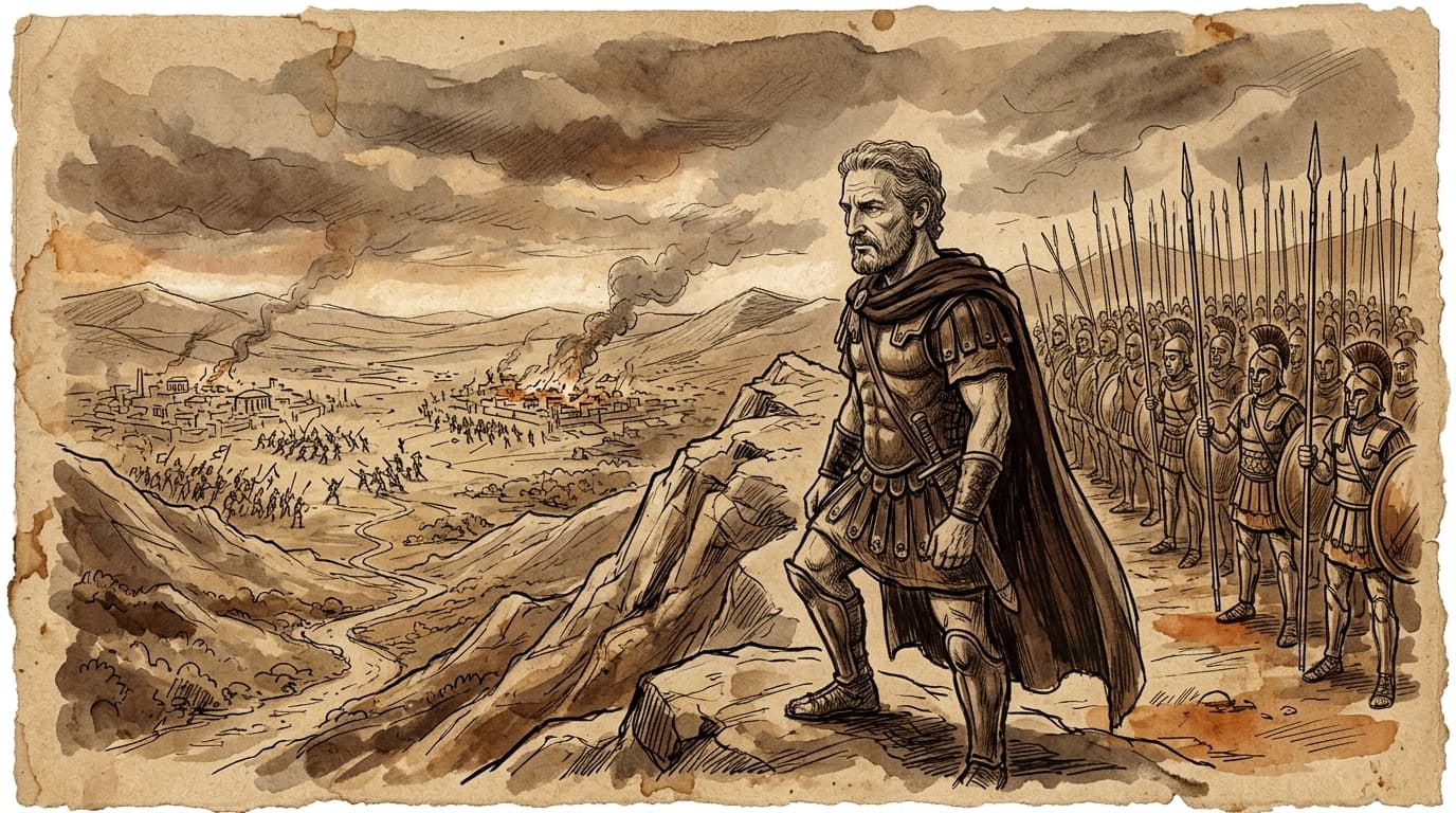 마케도니아의 등장 — 필리포스 2세가 북쪽에서 내려오다