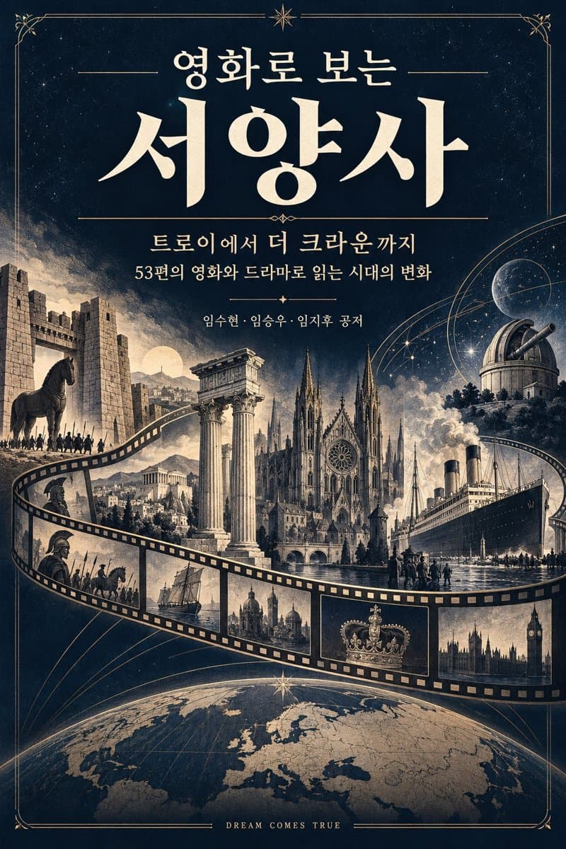 『영화로 보는 서양사 — 트로이에서 더 크라운까지』 표지