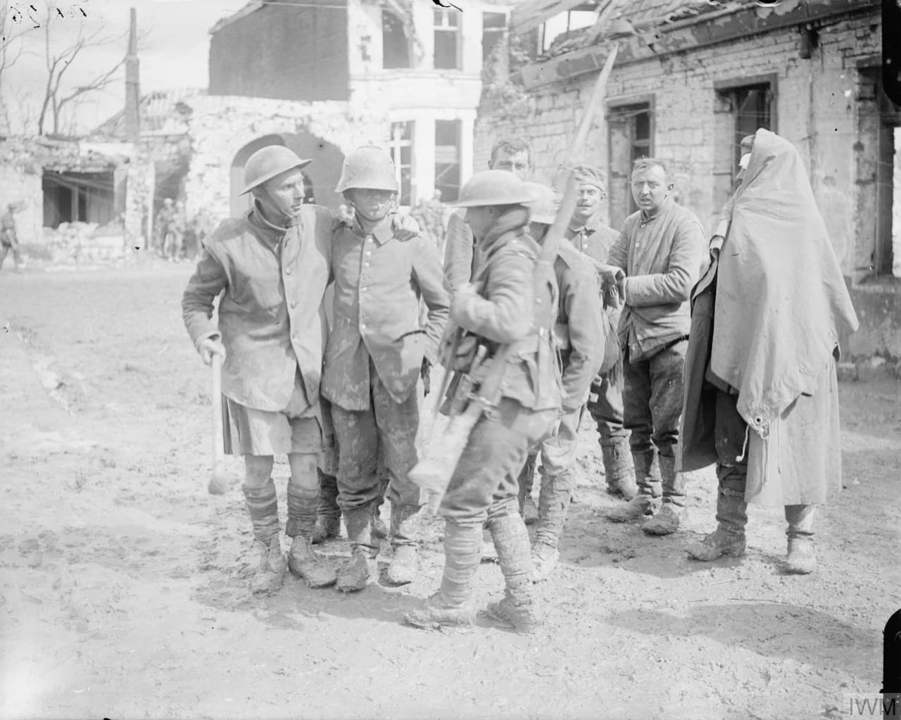 1917년 아라스 전투의 부상병들