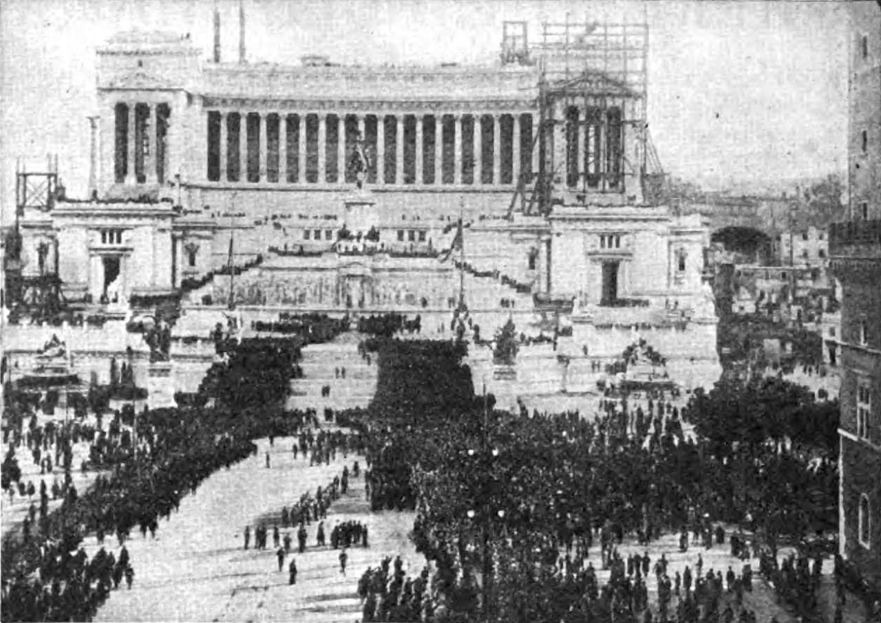 1922년 로마로 행진하는 파시스트들