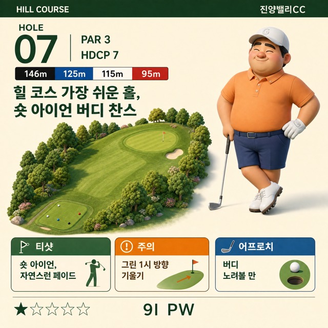 진양밸리CC 카드 9