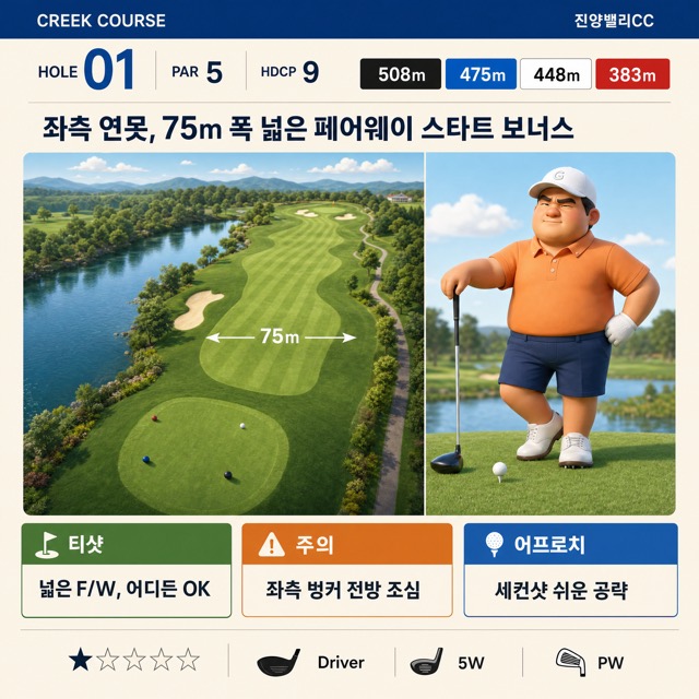 진양밸리CC 카드 13