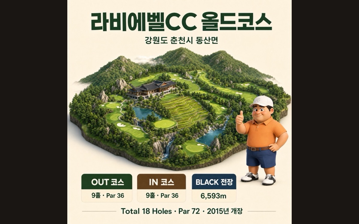 라비에벨CC 올드코스